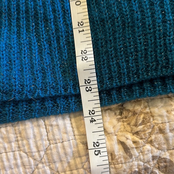 Teal sparkly sweater - Picture 7 of 7